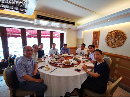 與中國建築防水協會午餐交流